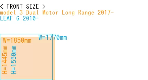 #model 3 Dual Motor Long Range 2017- + LEAF G 2010-